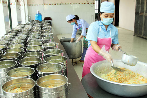 Tiêu chuẩn vệ sinh an toàn thực phẩm trong trường mầm non